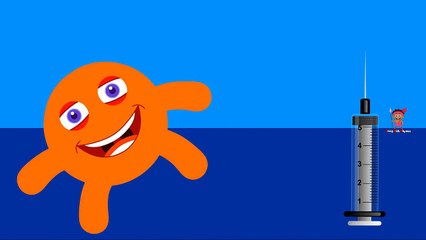 Funny Little Baby | Colors for Kids Learn with Injection | Kids Learning Videos