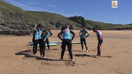 Belle-Île-en-Mer  |  Donnant Plage Jeune à la Mode  |  TVBI Belle-Île Télévision
