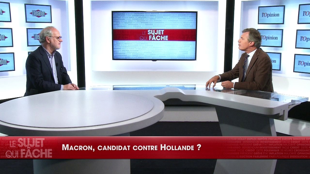 Duel Beytout/Joffrin : Macron, candidat contre Hollande ?