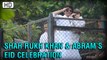 Shah Rukh Khan Celebrates Eid With Abram | Fans Go Mad!