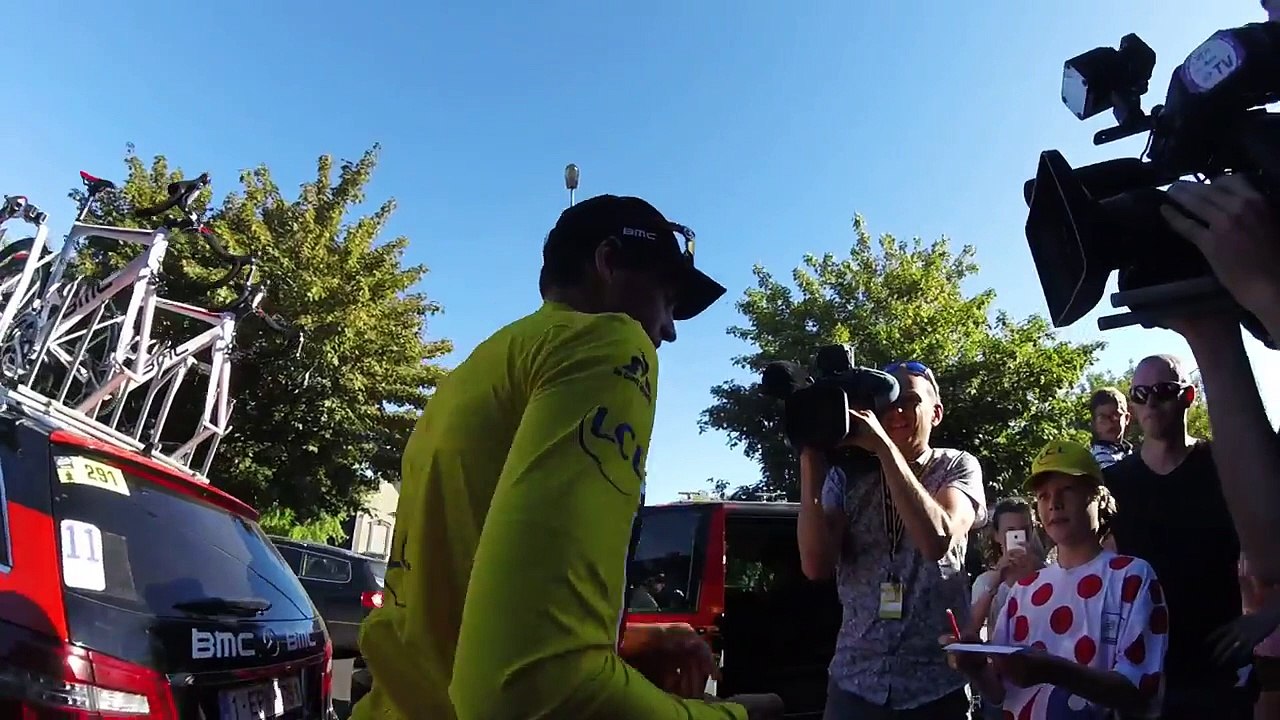 Tour de France 2016 - Greg Van Avermaet savoure sa vie en jaune sur le Tour de France