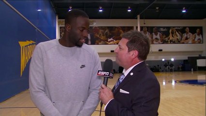 Draymond Green excité à l'idée de jouer avec Kevin Durant