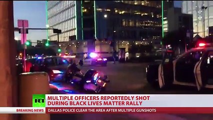 2 snipers shoot 11 officers, killing 4, during demonstrations in Dallas