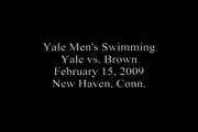 Yale Men's Swimming and Diving vs. Brown, February 15, 2009
