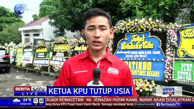 Jenazah Husni Kamil Dimakamkan Usai Salat Jumat di Jeruk Purut