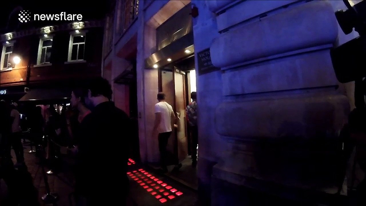 Tulisa departs from Notion magazine party in London
