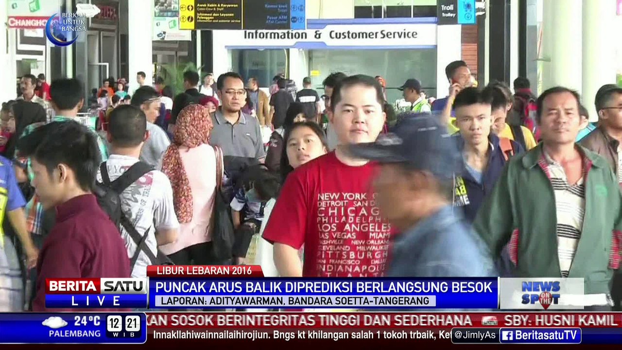 Puncak Arus Balik Bandara Soekarno-Hatta Diprediksi Akhir Pekan