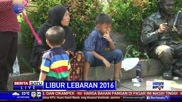 Ratusan Petugas Kebersihan Bersiaga di Kota Tua