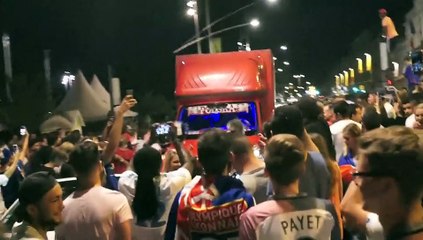 MÂCON-INFOS - Le quai Lamartine tremble après France/Allemagne