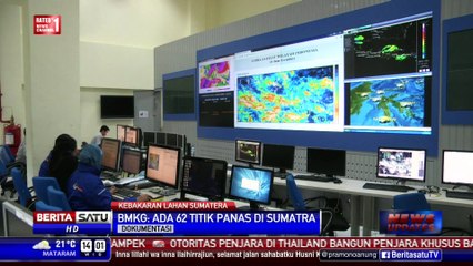 BMKG Mendeteksi 62 Titik Panas di Sumatera