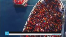 انتشال جثث مئات من المهاجرين قبالة البحر المتوسط