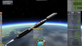 KSP Ares I KDS Orion Block 2 test