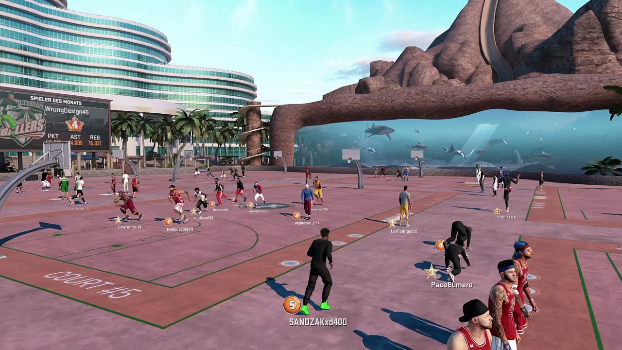 NBA 2K16 Alley Opp time