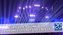 Euro 2016: Céline Dion annonce les buts des Bleus en plein concert
