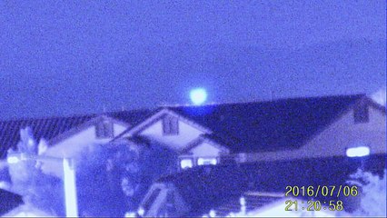 UFO in Las Vegas, Nevada, USA - July 6, 2016.