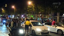 Euro 2016: Les supporters se rassemblent sur les Champs-Elysées