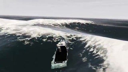 What happens when you sail too far out to sea in GTA V