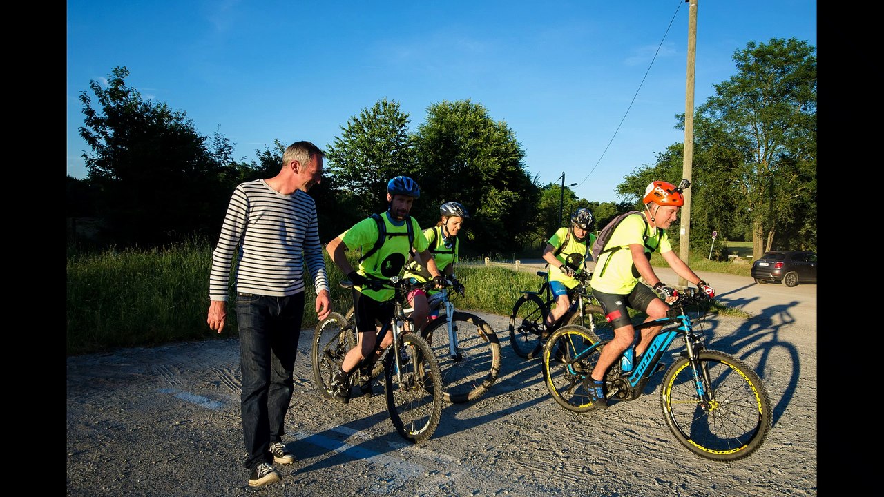 Rando VTT en nocturne du mercredi 6 juillet 2013.