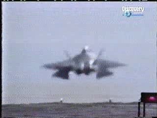 F-22 Raptor Crash Landing during a Test Flight in Action at USAF Edwards Air Force Base California