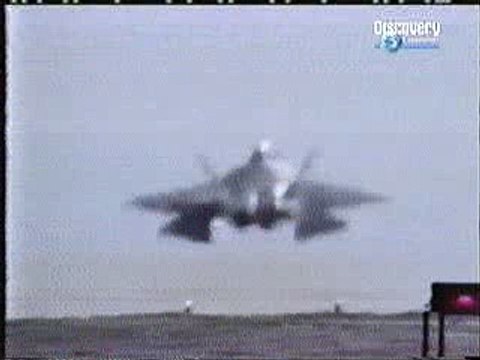 F-22 Raptor Crash Landing during a Test Flight in Action at USAF Edwards Air Force Base California