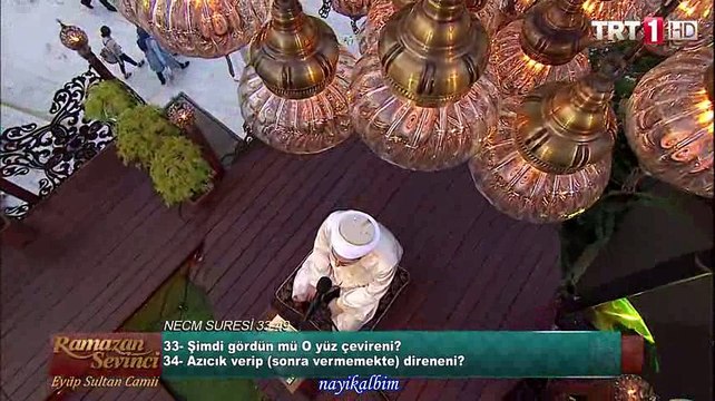 Mehmet Remzi Gölbaşı Necm suresi Ramazan 2016