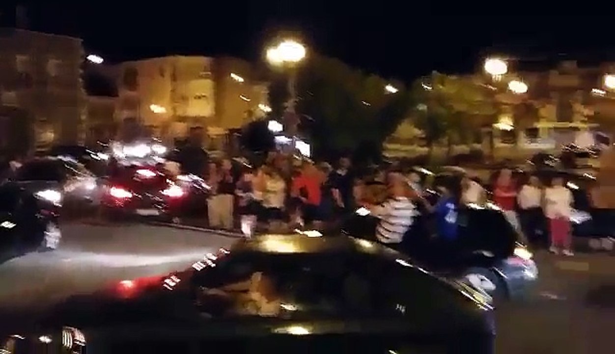 La France en finale : la joie des supporters à Romilly-sur-Seine