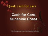 Cash For Cars in Sunshine Coast