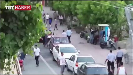 Kendini vurma anı kameralara yansıdı