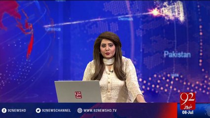 Terrorist in KHI Northern Bypass encounter - 08-07-2016 - 92NewsHD