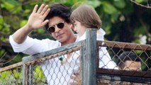 Shahrukh & CUTE Abram Khan Wish EID Mubarak To Fans