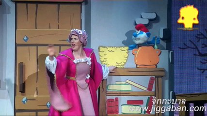 The smurfs live on stage in bkk 2016