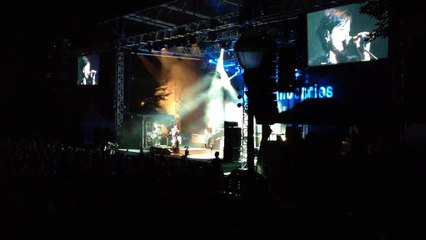 Les Cranberries devant leur public de Cognac (Gilles Biolley)