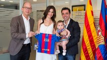 Xavi Hernández fa sòcia del FC Barcelona la seva filla