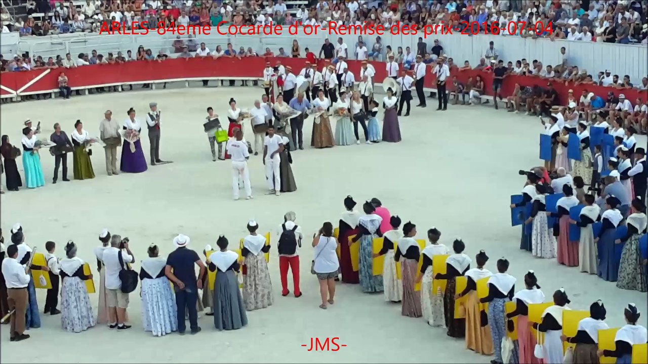 ARLES-84eme Cocarde d'or-Remise des prix-2016-07-04