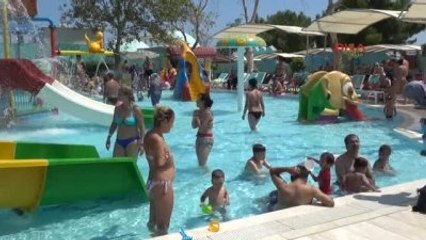 Kemer Sıcak Hava ve Nem Su Parkına İlgiyi Artırdı