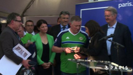 La ville de Paris remercie tous les supporters irlandais pour leur fairplay