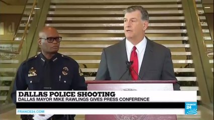 Dallas police shooting: Chief Brown "our profession is hurting, Dallas officers are hurting, we're heartbroken"
