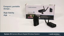 Audio-Technica System 10 Camera-Mount Digital Wireless Systems