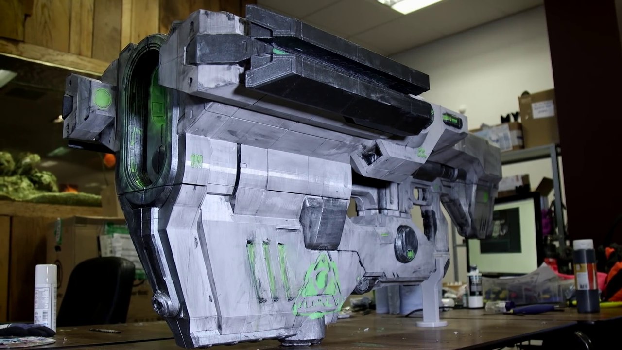 Imprimen la mítica arma BFG 9000 de Doom con una impresora 3D