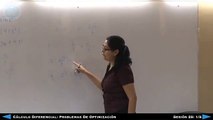 Cálculo Diferencial - Problemas De Optimización - Sesión 25 1/3
