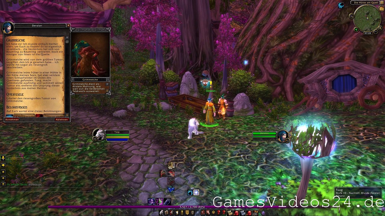 World of Warcraft Quest: Grimmeiche