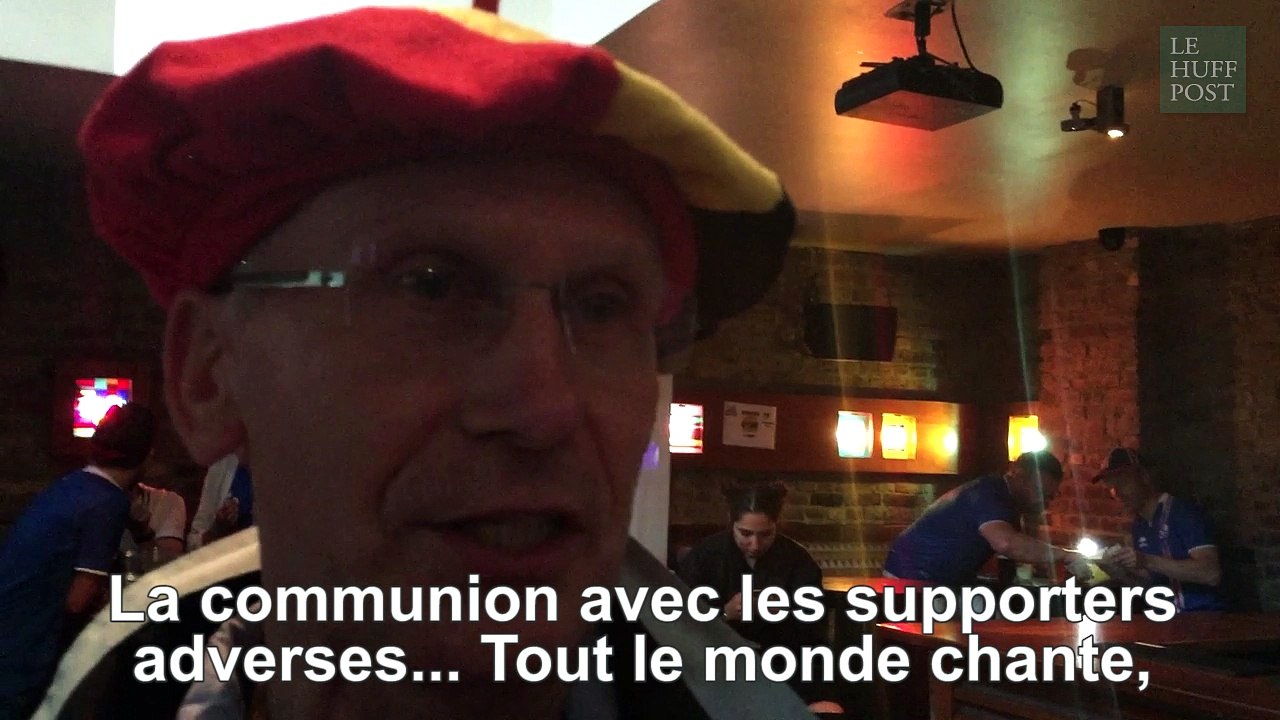 Pour la sécurité de l'Euro, notre supporter belge a "remercié la police à chaque fois qu'il le pouvait"