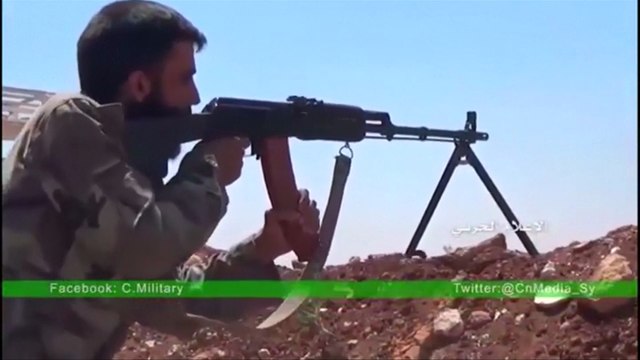 Syrian military clash with militants near Aleppo city