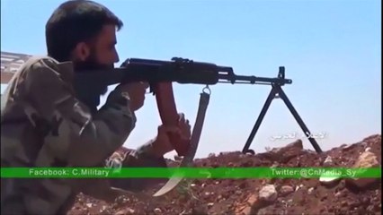 Syrian military clash with militants near Aleppo city