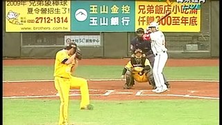 2009-04-25 曹錦輝CPBL初登板