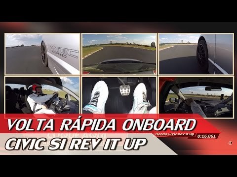 HONDA CIVIC REV IT UP - VOLTA RÁPIDA ONBOARD COM RUBENS BARRICHELLO #71 | ACELERADOS