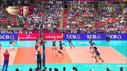 ไทย - รัสเซีย ( Finals )  8 วอลเลย์บอลเวิลด์กรังด์ปรีซ์ 2016  Thailand - Russia  WGP 2016