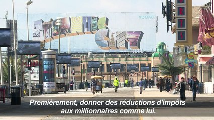 Hillary Clinton dénonce les rapports des casinos de Donald Trump