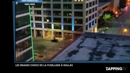 Fusillade à Dallas : Cinq policiers abattus, les images chocs des tireurs (Vidéo)