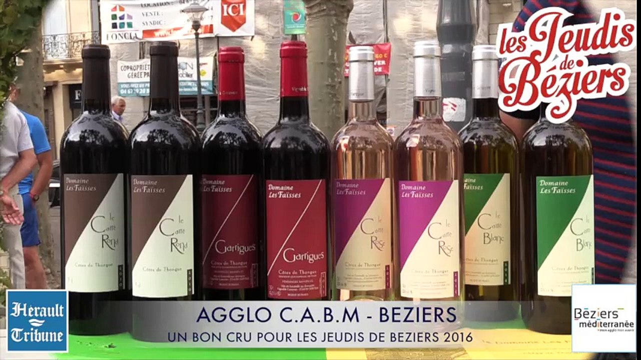 BEZIERS – 2016  LES JEUDIS DE BEZIERS  Le Coeur des vignes en coeur